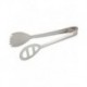 7-3/4 Stainless Steel Oval Salad Tong
