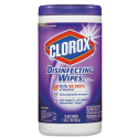 CLOROX DISINFECTING WET WIPES LAVENDER SCENT CLOTH 7 X 8 75 SHEETS EACH CANISTERS