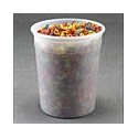 CL128 HDPE W Classic Line 128 oz White Container