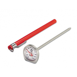 Rubbermaid Dishwasher-Safe Industrial-Grade Analog Pocket Thermometer 0 F to 220 F