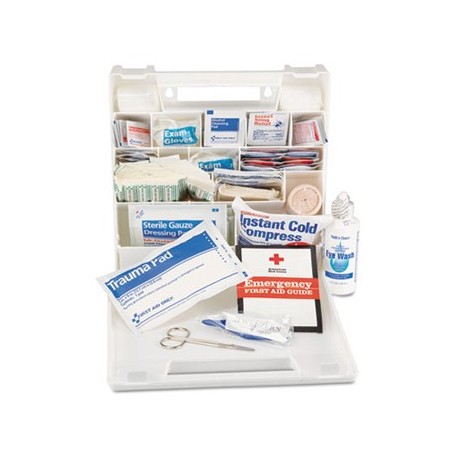 IMPACT FIRST AID KIT FOR 50 PEOPLE 194 PIECES PLASTIC CASE