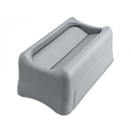 RUBBERMAID SWING LID FOR SLIM JIM WASTE CONTAINER GRAY