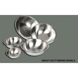Stainless Steel Heavy Duty Mixing Bowl 1-1/2 QT (Minimum order of 12/36 per case)