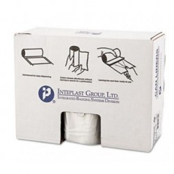 Inteplast Group High-Density Can Liner 38 x 60 60gal 22mic Clear