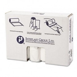 Inteplast Group High-Density Can Liner 33 x 40 33gal 16mic Clear