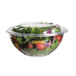 Eco-Products Renewable & Compostable Salad Bowls with Lids - 24oz