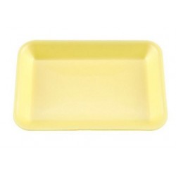Foam Tray 8.25 x 5.75 x .88 2 Yellow