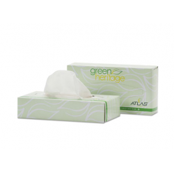 Green Heritage Facial Tissue 2-Ply White