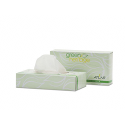 Green Heritage Facial Tissue 2-Ply White