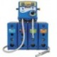 Zep Professional Advantage+ 4 in 1 Wall Mount Dispensing System BluePlastic & Metal19.5x6.75x29