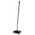 Floor & Carpet Sweeper Plastic Bristles 44 Handle BlackGray