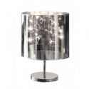 Cosmo Table Lamp - Chrome Base & Translucent Mirrored Shade