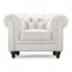 Regal Armchair - White