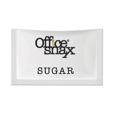 Office Snax Premeasured Single-Serve Sugar Packets
