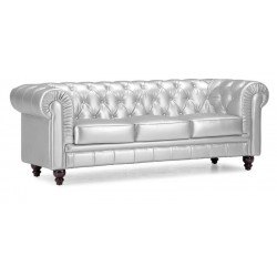 Regal Sofa - Silver