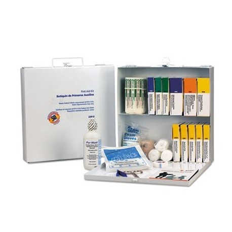 First Aid Only First Aid Station for 50 People 196-Pieces OSHA Compliant Metal Case