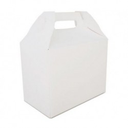 SCT Carryout Barn Boxes 8 7/8 x 5 x 6 3/4 White