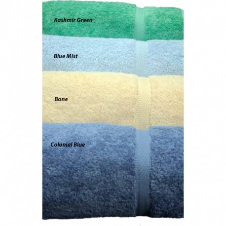 Oxford Imperial Blue Mist Bath Towels 27 x 50 (13.55lb)