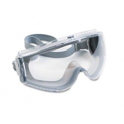 Honeywell Uvex Stealth Antifog Antiscratch Antistatic Goggles Clear Lens Gray Frame