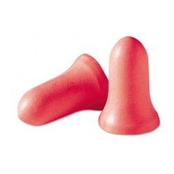 Howard Leight by Honeywell MAX-1 Single-Use Earplugs Cordless 33NRR Coral