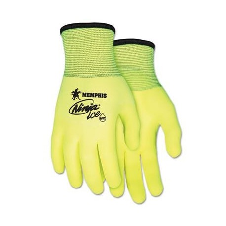 Memphis MCR  Safety Ninja Ice Gloves Large High Vis Lime