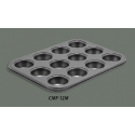 12 Cup Muffin Pan Non-stick 3oz Carb