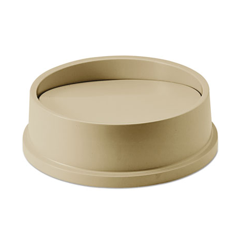 SWING TOP LID FOR ROUND WASTE CONTAINER PLASTIC BEIGE