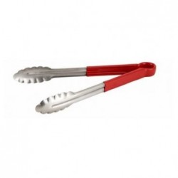 Heat Resistant Utility Tongs Red 9