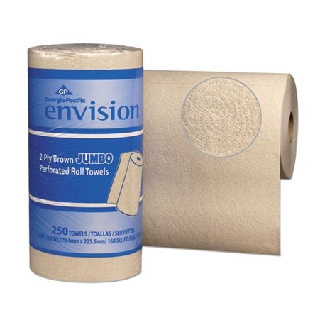 Georgia Pacific Professional Perforated Paper Towel 11 x 8 4|5 Brown 250 Sheets per Roll