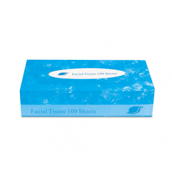 Boxed Facial Tissue 2-Ply White 100 Sheets/Box