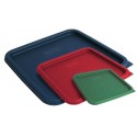 Cover for Square Food Storage Containers Fits 2Qt & 4Qt Green
