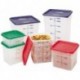Cover for Square Food Storage Containers Fits 12Qt & 18Qt & 22Qt Blue