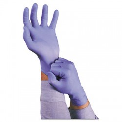 AnsellPro TNT Disposable Nitrile Gloves Non-powdered Blue Medium