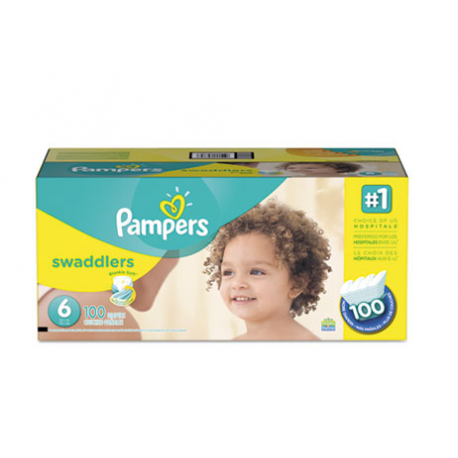 Pampers Swaddlers Diapers Size 6: 35 to 43 lbs