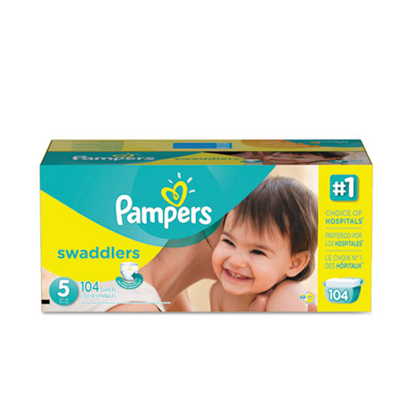 Pampers Swaddlers Diapers Size 5: 27 - 34 lbs
