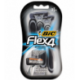 BiC Flex 4 Disposable Mens Razor 4 Blades Gray and Black