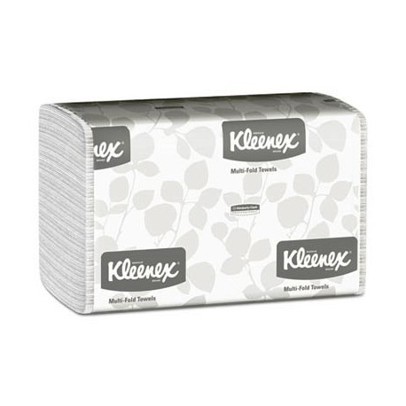 Kleenex Multi-Fold Paper Towels 9 1/5 x 9 2/5 White