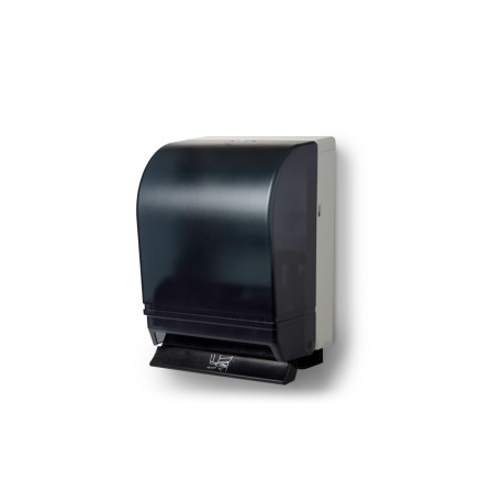 OptiServ Hybrid  Black Translucent ..11 11/16 x 16 11/16 x 9 7/16.. Dispenser with USA LOGO