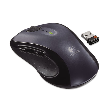 Logitech M510 Wireless Mouse Three Buttons Silver