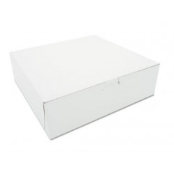 SCT Tuck-Top Bakery Boxes 10w x 10d x 3h White