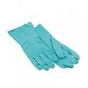 Boardwalk Flock-Lined Nitrile Gloves Large Green