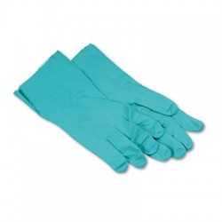 Boardwalk Flock-Lined Nitrile Gloves X-Large Green
