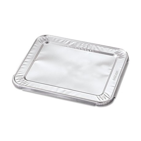 Handi-Foil of America Steam Table Pan Foil Lid Fits Half-Size Pan 10 7|16 x 12 1|5