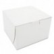 SCT Non-Window Bakery Boxes Paperboard 6 x 6 x 4 White
