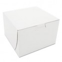SCT Non-Window Bakery Boxes Paperboard 6 x 6 x 4 White