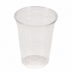 Plastic Drinking Cup 16/18oz PET Clear