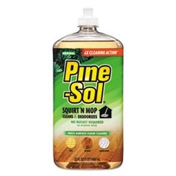 Pine-Sol - Squirt n Mop Multi-Surface Floor Cleaner 32 oz Bottle Original Scent