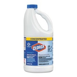 CLOROX Concentrated Germicidal Bleach - Regular 64oz Bottle