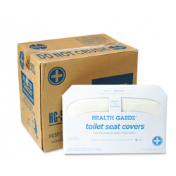 HEALTH GARDS TOILET SEAT COVERS WHITE