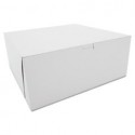 SCT Tuck-Top Bakery Boxes Paperboard White 12 x 12 x 5